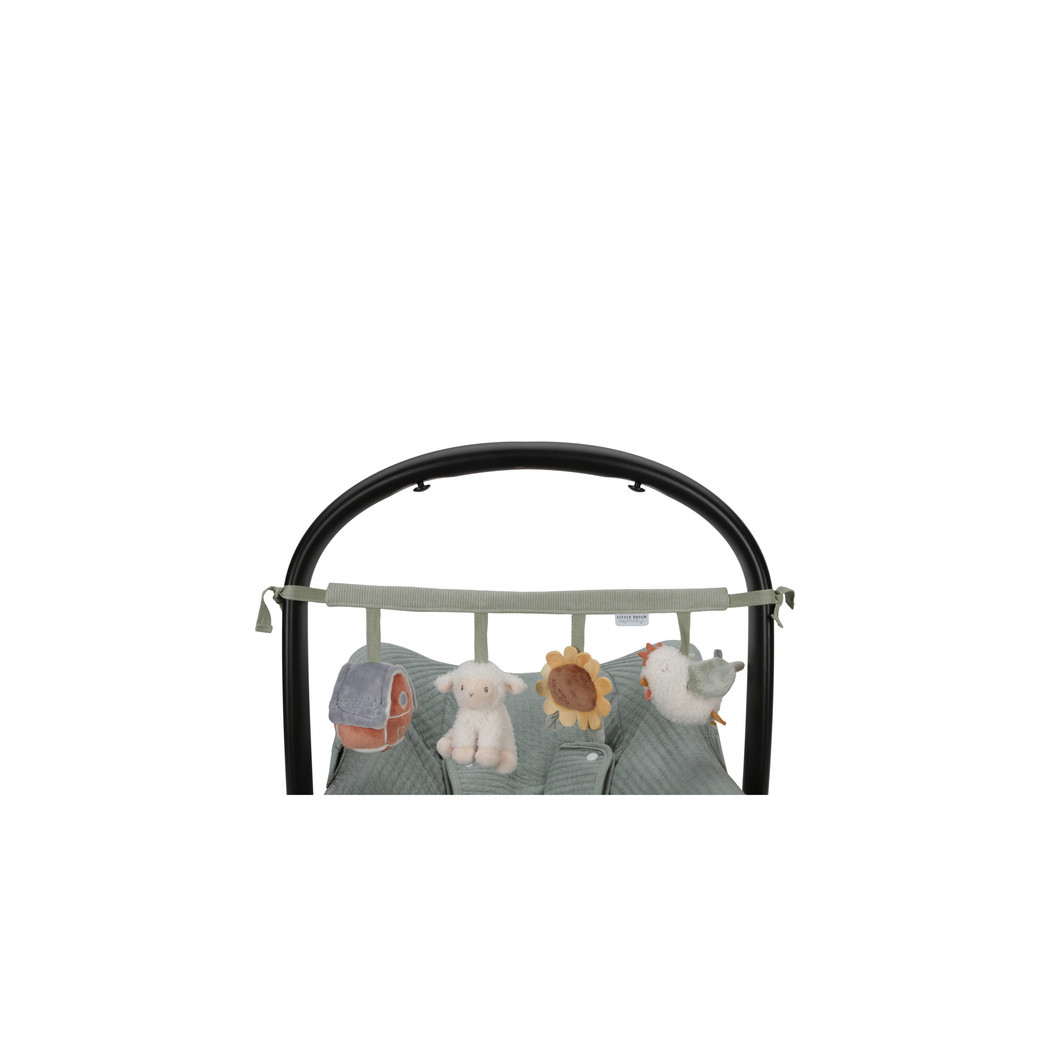 Little Farm - Zawieszka Interaktywna Do Wózka Fotelika - Little Dutch