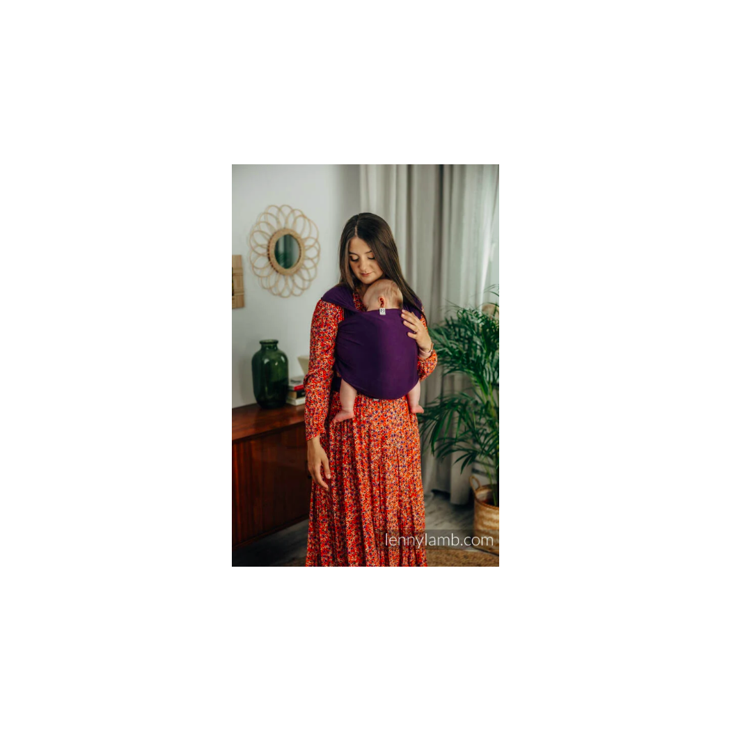 SUGILIT - Chusta do noszenia dzieci, elastyczna - 100% Bawełna - Rozmiar Standardowy (5,0 metra) - LennyLamb