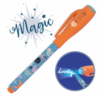 CAMILLE- Magiczny Długopis z Niewidzialnym Atramentem - Znikający Tusz - UV- Djeco