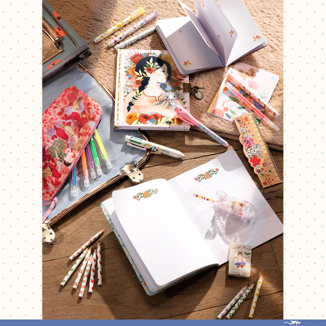 CAMILLE- Magiczny Długopis z Niewidzialnym Atramentem - Znikający Tusz - UV- Djeco