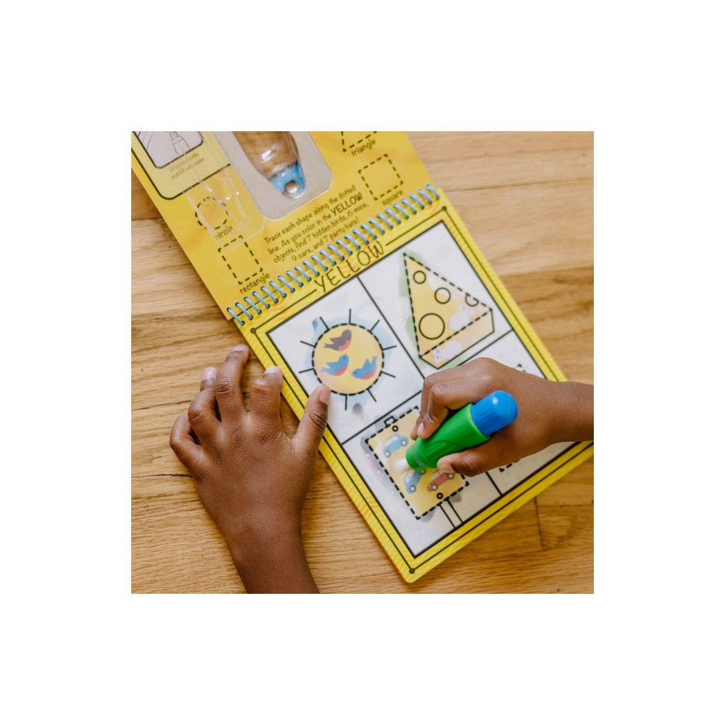 Kolory i Kształty - Malowanie Wodą - Water Wow!- Znikające Kolory - Kolorowanka Wodna - Melissa & Doug