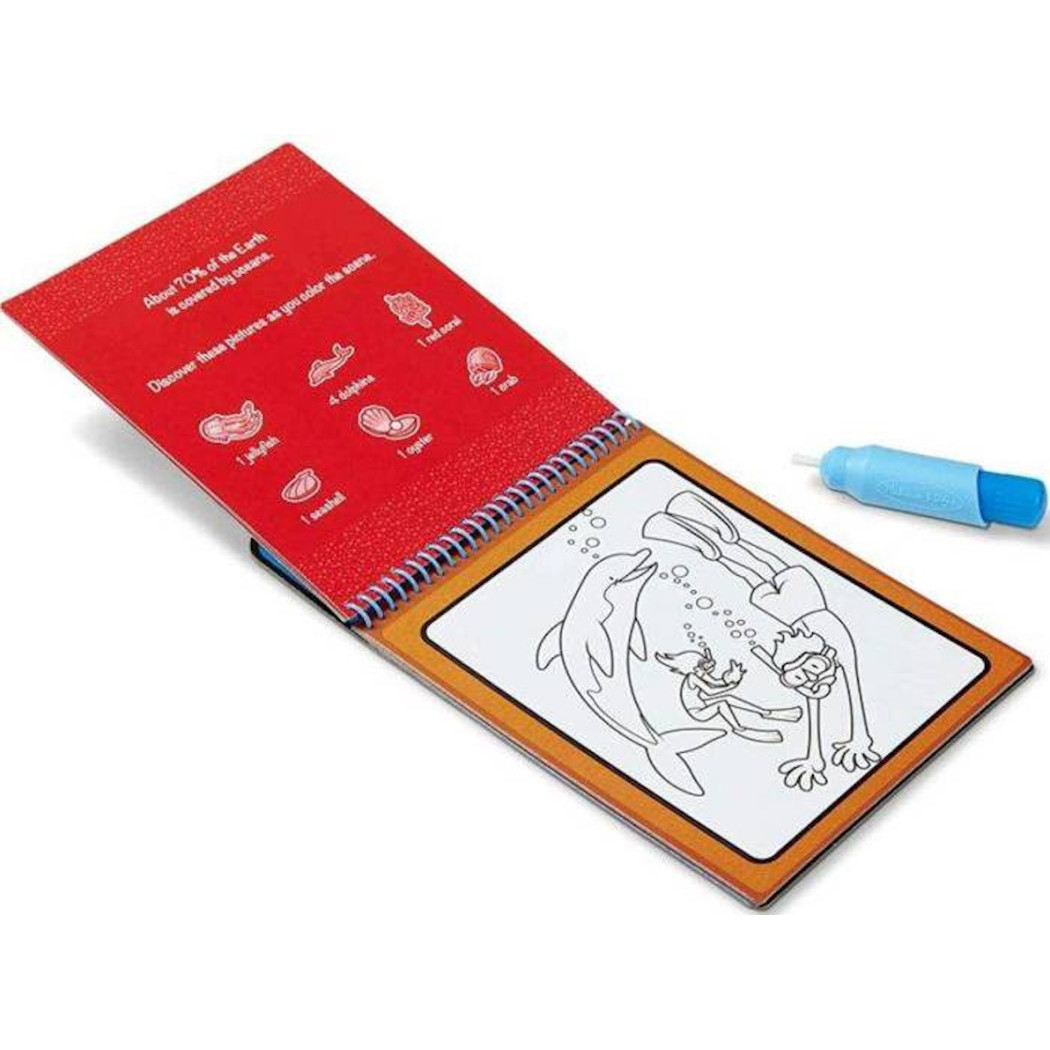 WYPRZEDAŻ Przygody - Malowanie Wodą Water Wow! - Znikające Kolory Kolorowanka Wodna - Melissa & Doug