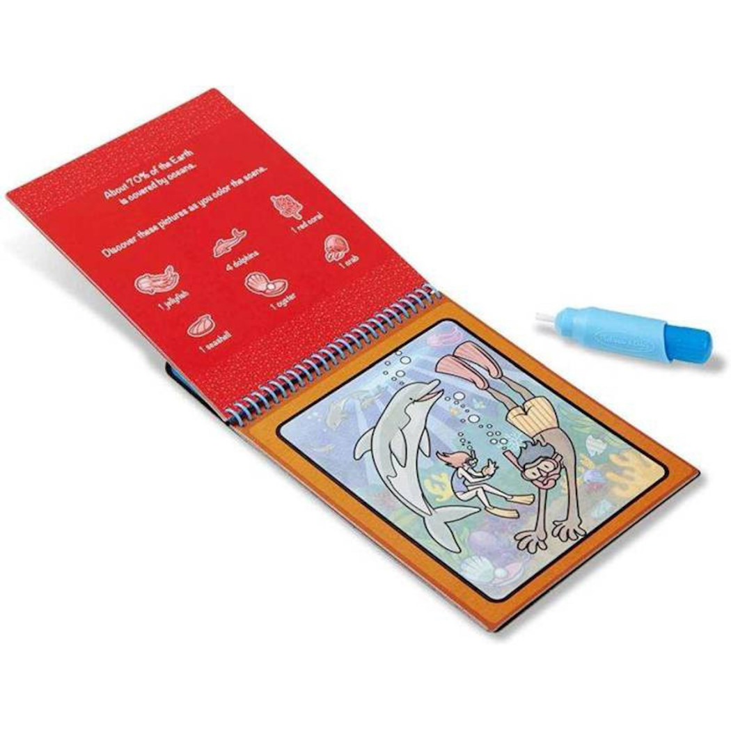 WYPRZEDAŻ Przygody - Malowanie Wodą Water Wow! - Znikające Kolory Kolorowanka Wodna - Melissa & Doug