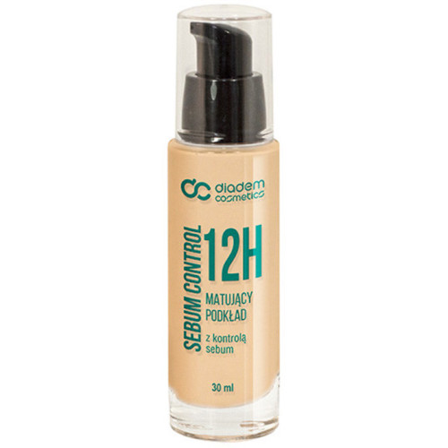 Beż Nr 3 Podkład Matujący 12H Sebum Control 30 ml - Szafir Diadem Cosmetics