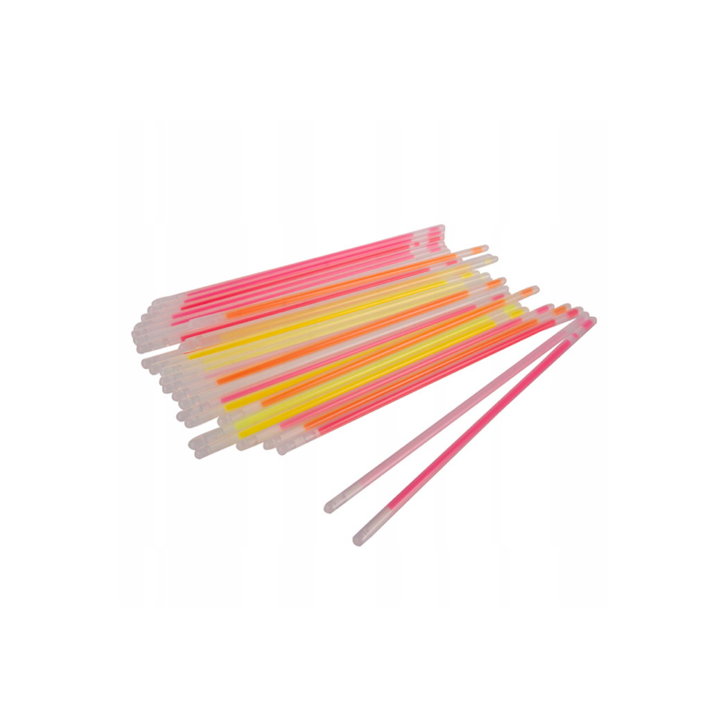 Fluorescencyjne Patyczki - Bransoletki - 100 szt - Kruzzel