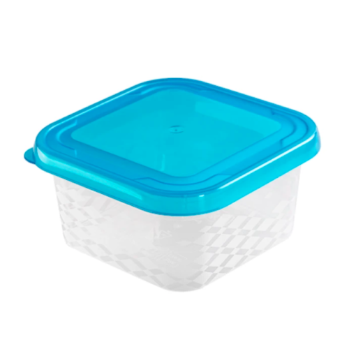 Kwadratowy Pojemnik do Żywności - Blue Box 0,25 l - Altom Design
