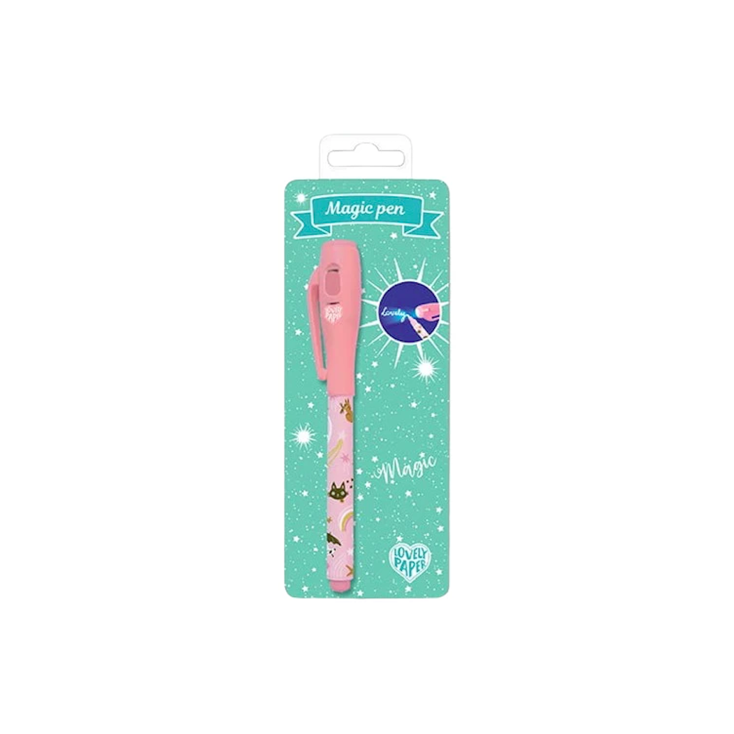 LUCILLE - Magiczny Długopis z Niewidzialnym Atramentem - Znikający Tusz - UV - Djeco