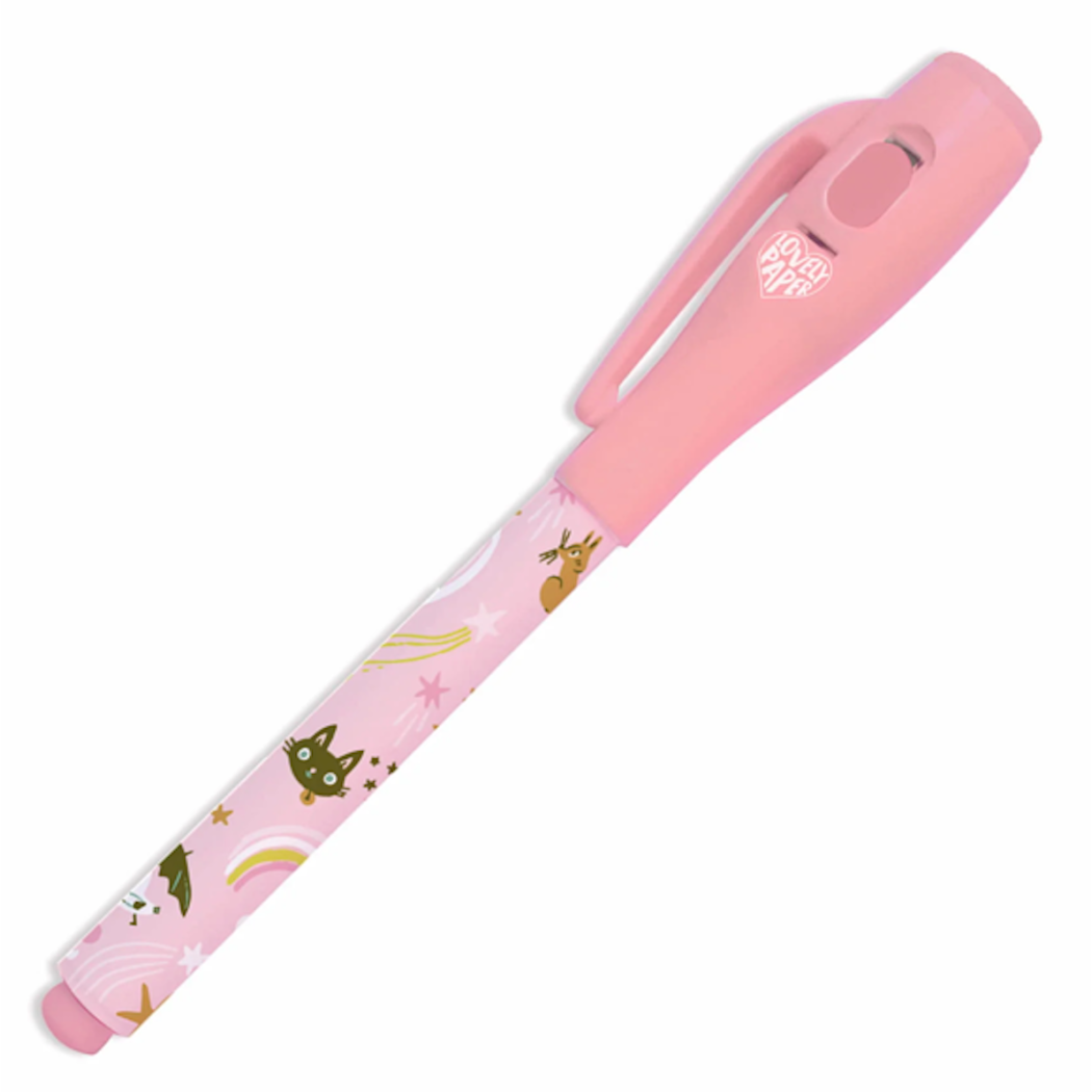 LUCILLE - Magiczny Długopis z Niewidzialnym Atramentem - Znikający Tusz - UV - Djeco