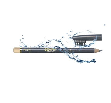 Brązowa B-2 Kredka Konturówka Do Brwi Wodoodporna - Szafir Diadem Cosmetics