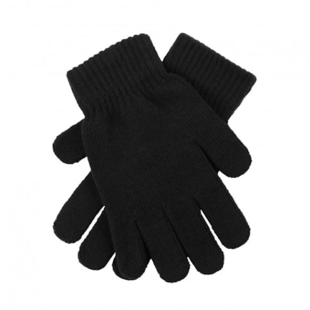 Czarne - Rękawiczki Męskie - Pięciopalczaste - MORAJ