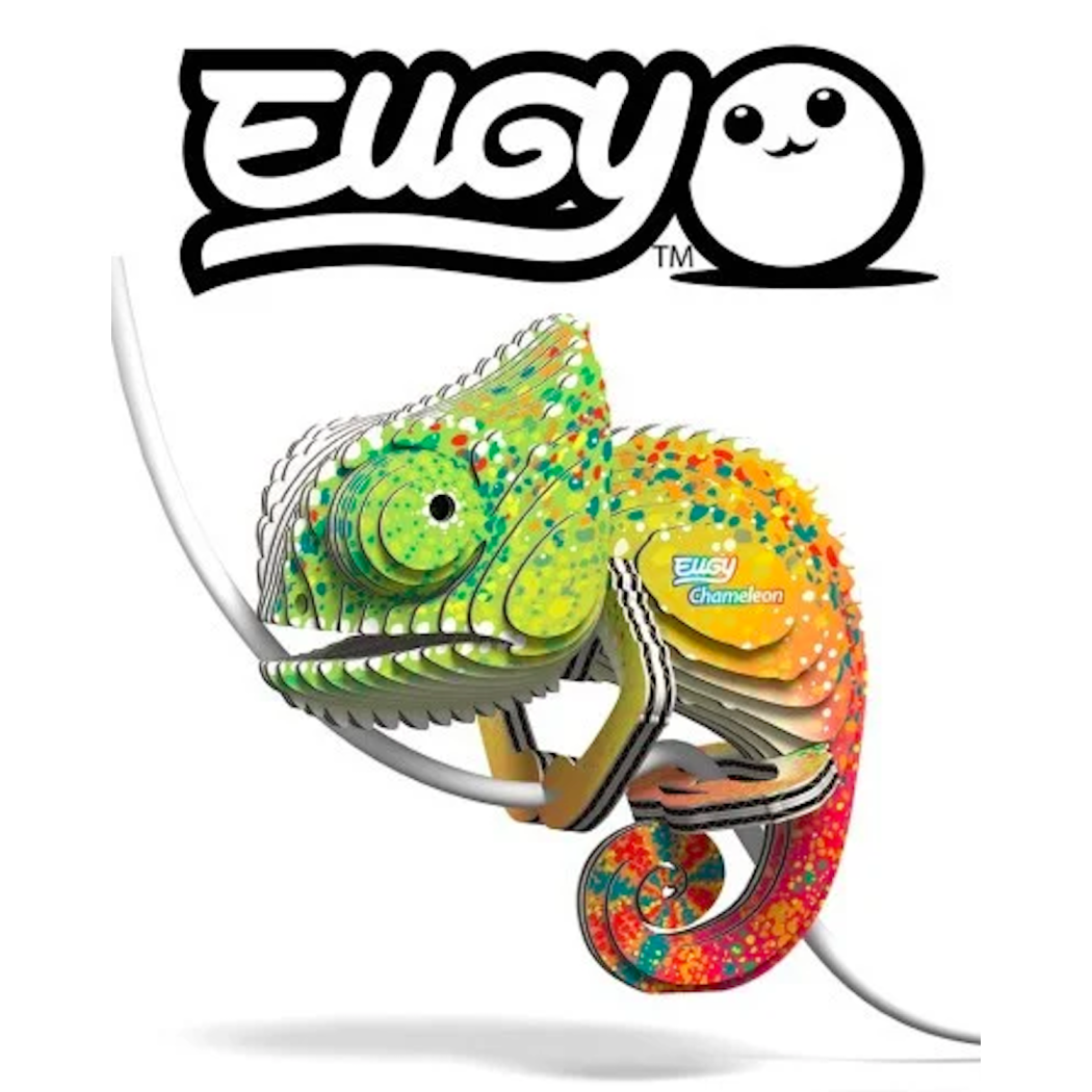 Kameleon - Eko Układanka 3D - Eugy