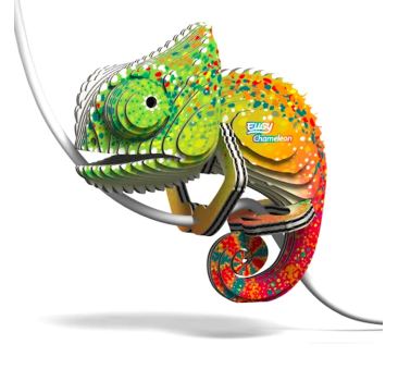 Kameleon - Eko Układanka 3D - Eugy