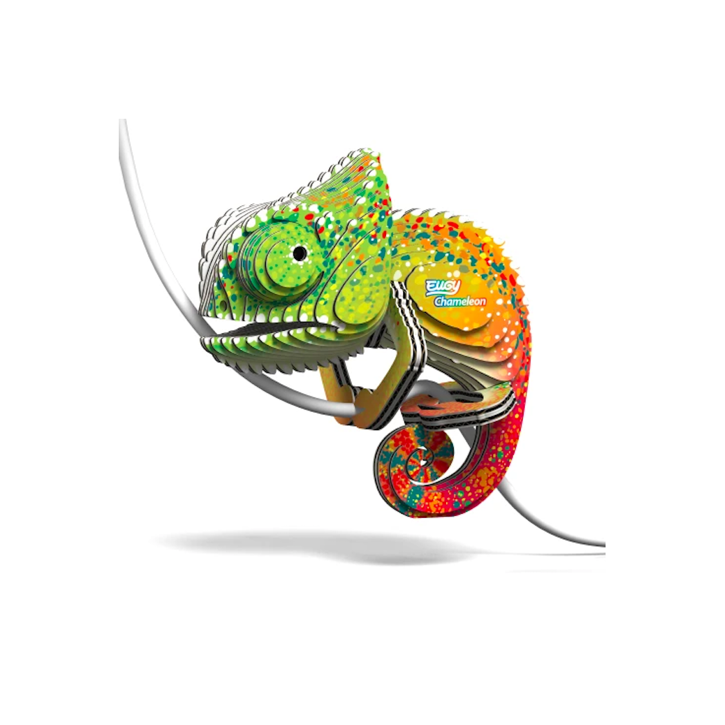 Kameleon - Eko Układanka 3D - Eugy