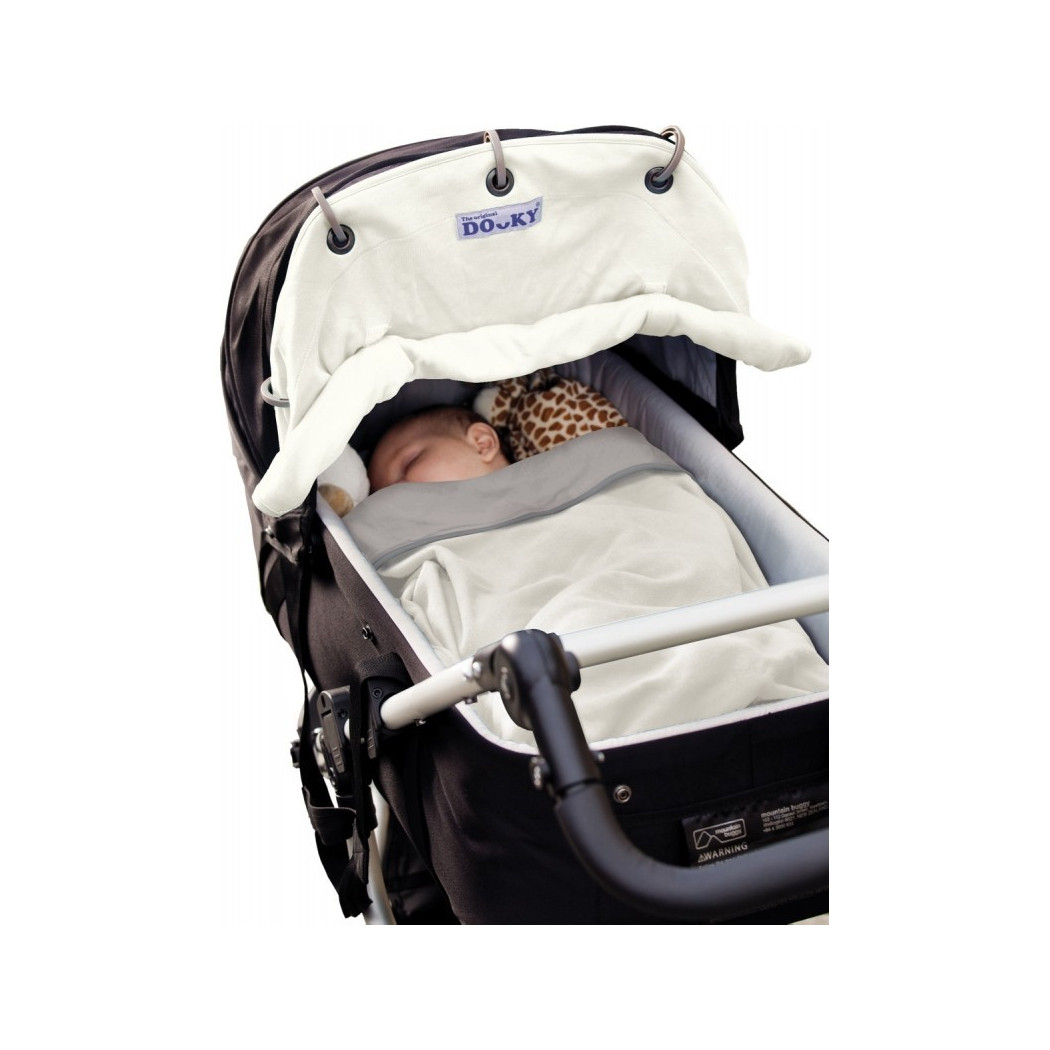 Cream - osłonka do wózka i fotelika - kolor śmietankowy - Dooky