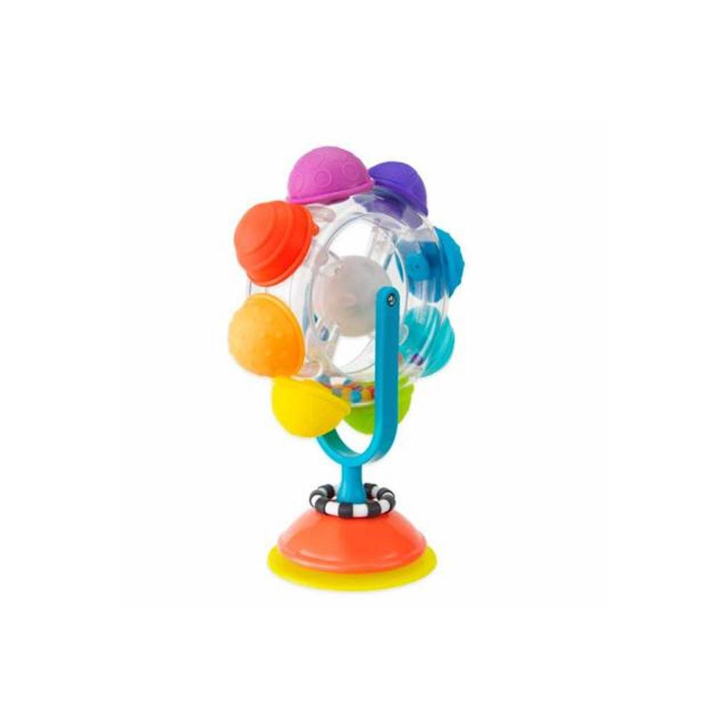 Świecący Kołowrotek - zabawka sensoryczna - Sassy Baby