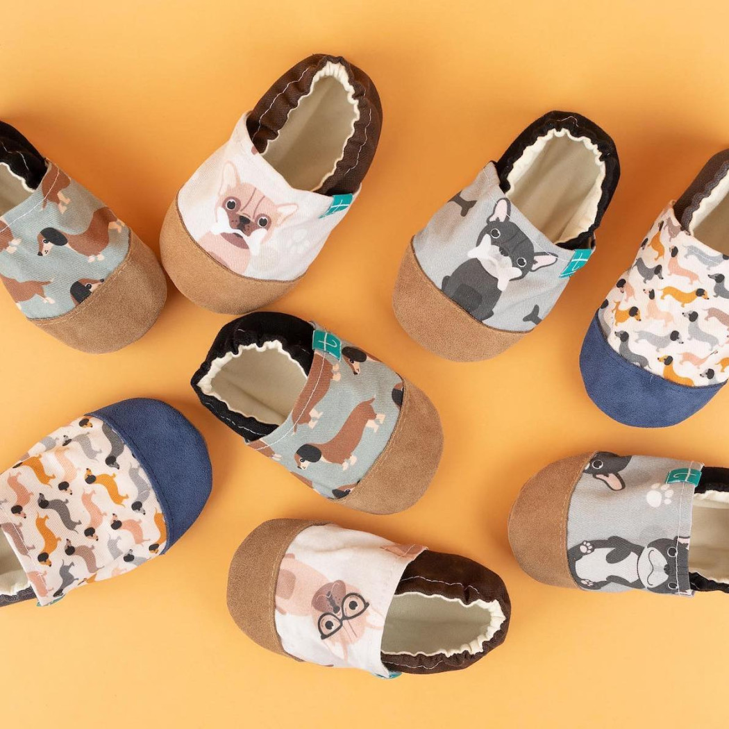 Coconut Hedgehoge - rozmiar 18-24 miesięcy 22/23 14 cm - Papcie Titot - SKÓRZANA PODESZWA