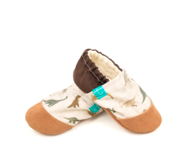 Prehistoric - rozmiar 3-4 lata 26 16,2 cm - Papcie Titot - SKÓRZANA PODESZWA