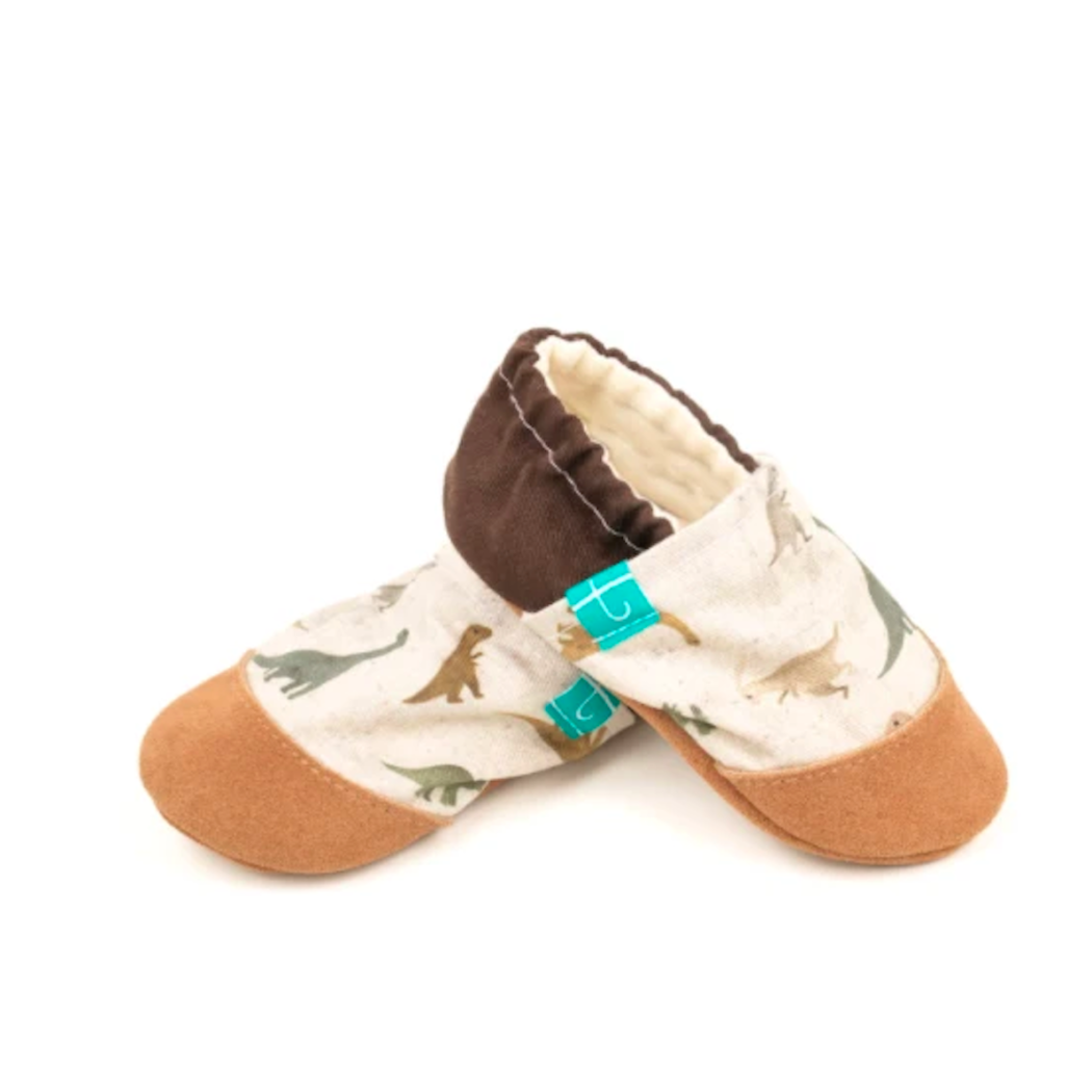 Prehistoric - rozmiar 3-4 lata 26 16,2 cm - Papcie Titot - SKÓRZANA PODESZWA