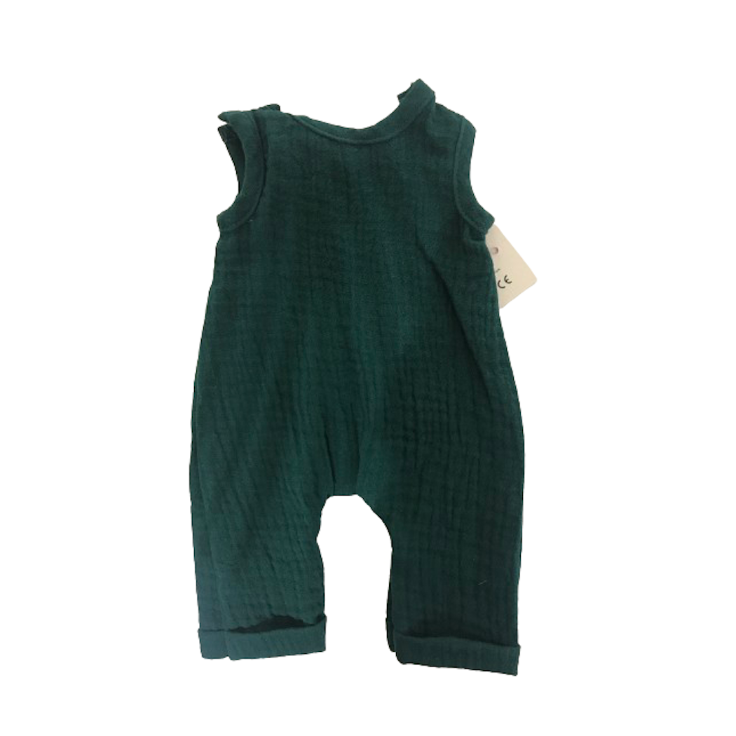 Botanical Green 38 - Spodenki Muślinowe dla Lalki - Rozmiar 38 - Ubranko Dla Lalek - Miniland - LILLITOY