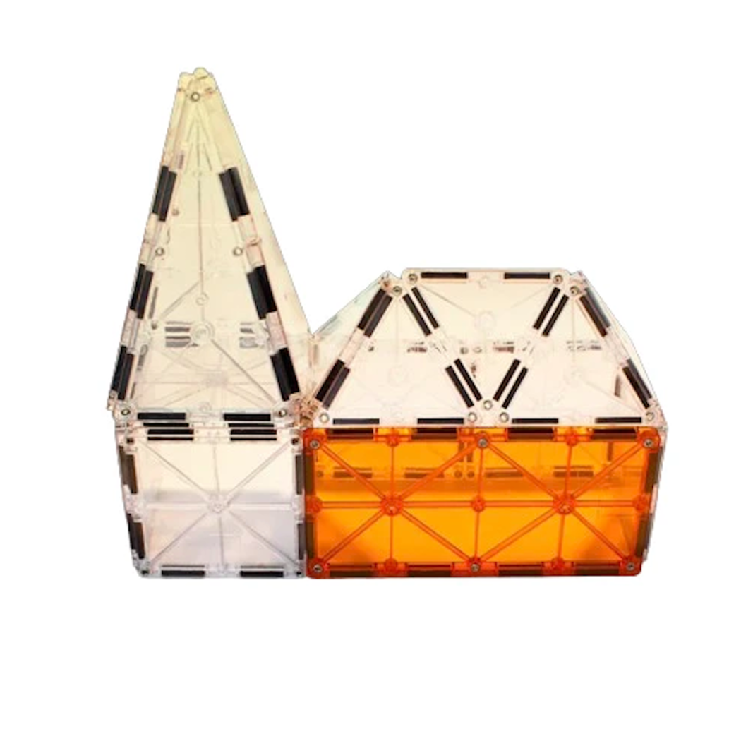 Rectangles - Prostokąty Zestaw do Rozbudowy - Klocki Magnetyczne 8 elementów - Magna-Tiles