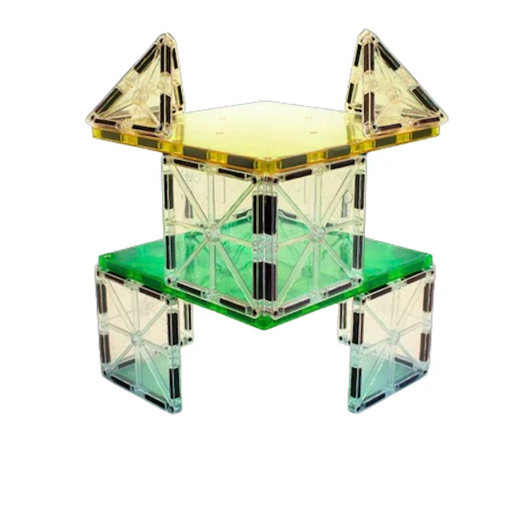 Rectangles - Prostokąty Zestaw do Rozbudowy - Klocki Magnetyczne 8 elementów - Magna-Tiles