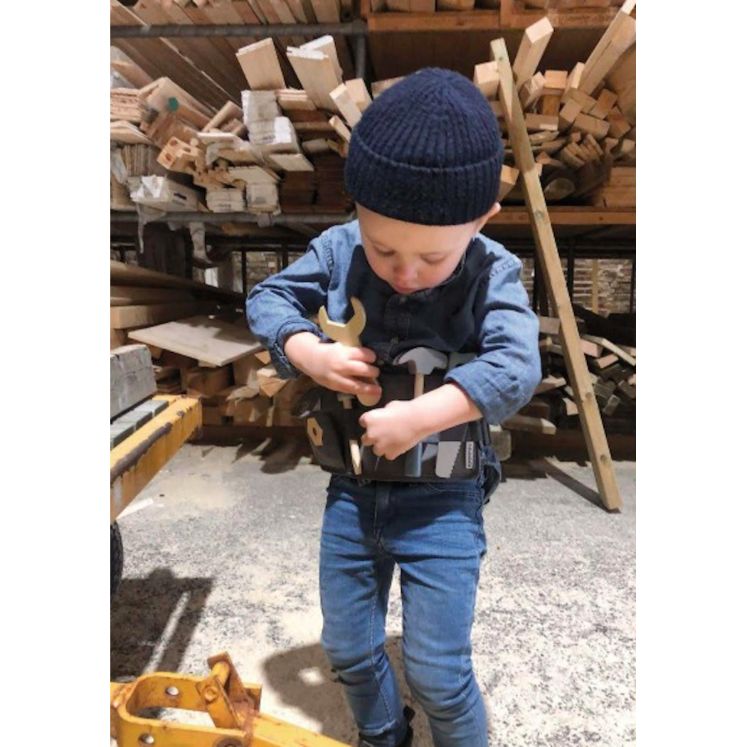 WYPRZEDAŻ Pas Majsterkowicza - Drewniane Narzędzia - JaBaDaBaDo