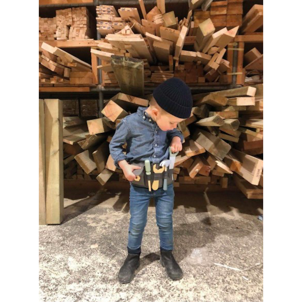 WYPRZEDAŻ Pas Majsterkowicza - Drewniane Narzędzia - JaBaDaBaDo