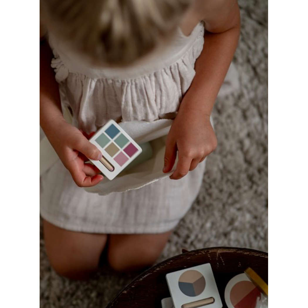 WYPRZEDAŻ Pas Wizażystki Akcesoria do Makijażu - Drewniane Elementy - Make-up Artist MUA Beauty Belt - JaBaDaBaDo