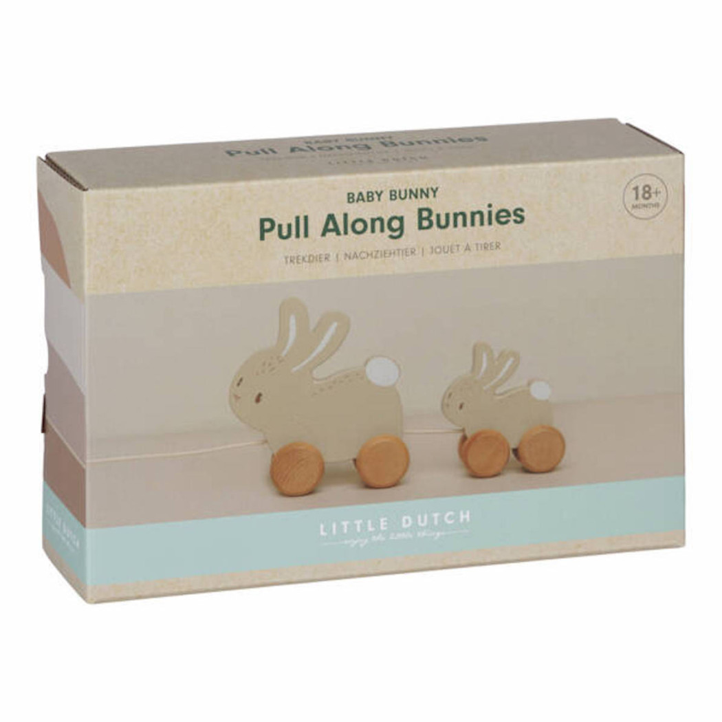 WYPRZEDAŻ Króliczki do Ciągnięcia - Little Dutch