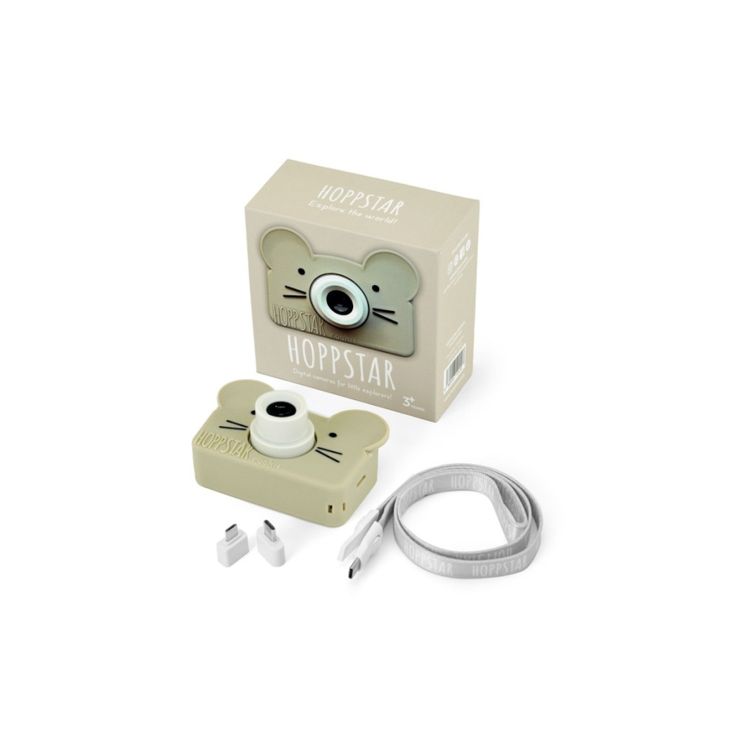 Rookie Oat - Aparat Fotograficzny dla Najmłodszych Dzieci - Hoppstar - Beżowy