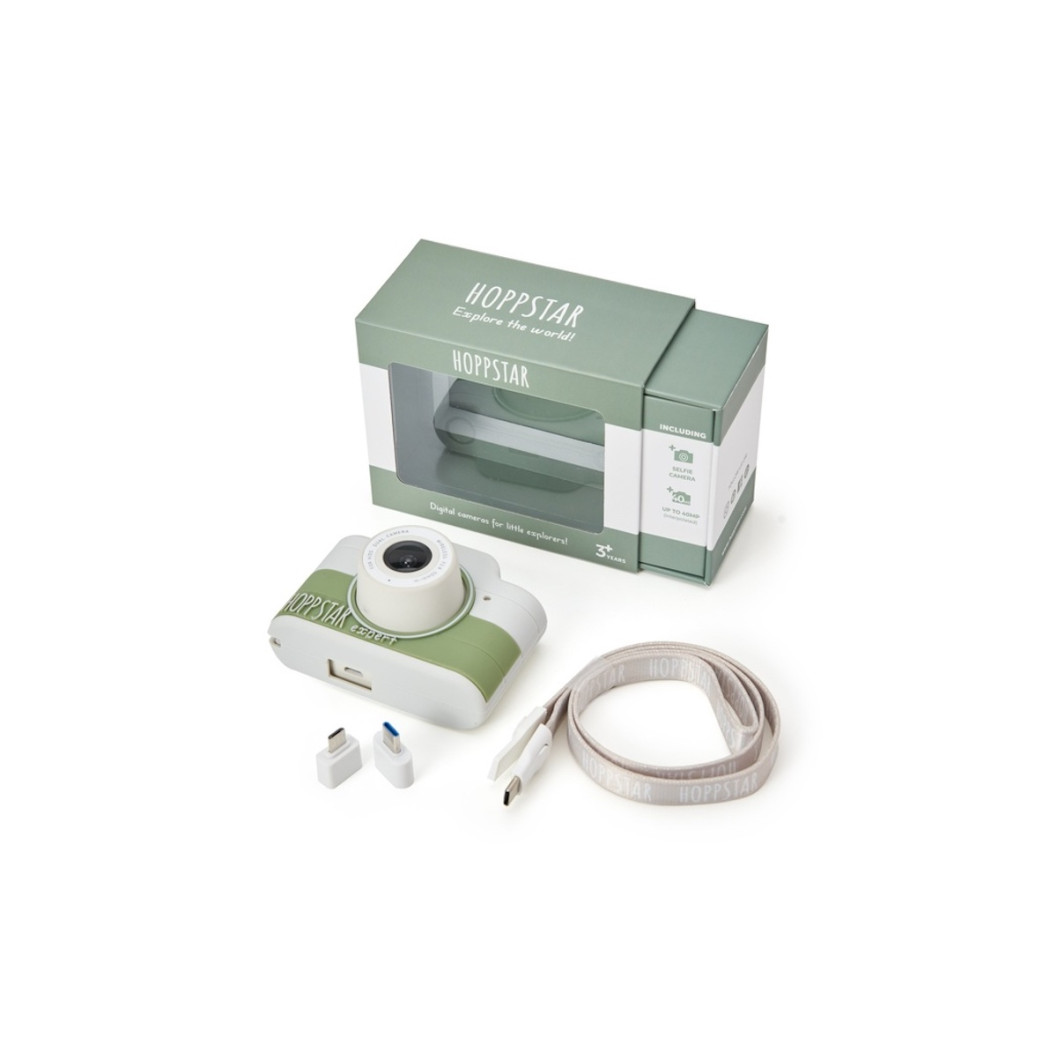 Expert Laurel - Aparat Fotograficzny dla Dzieci z Obiektywem do Selfie - Hoppstar - Zielony