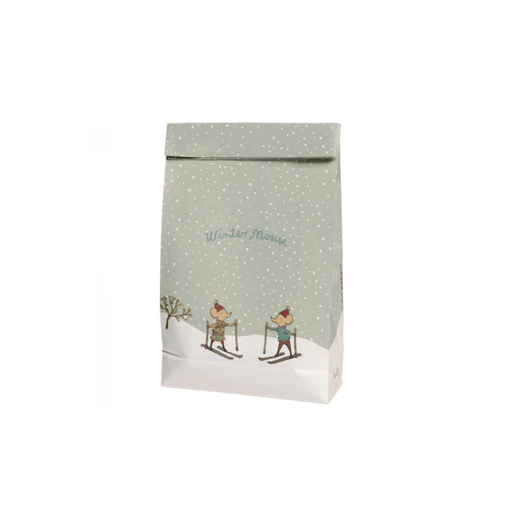 Duża Torebka Papierowa - Big Gift Bag Christmas Wishes - Maileg