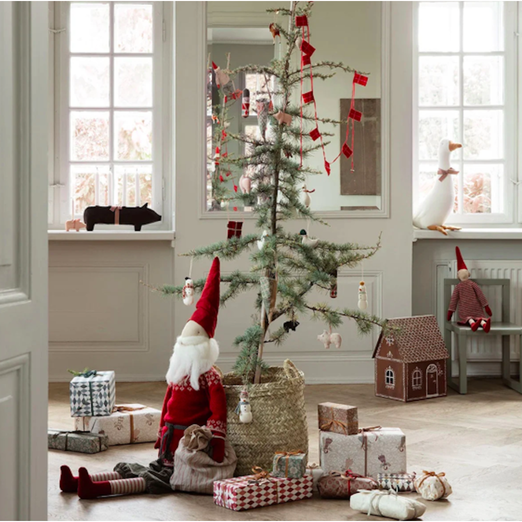 Duża Torebka Papierowa - Big Gift Bag Christmas Wishes - Maileg