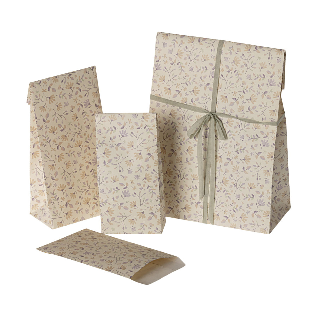 Mała Torebka Papierowa -  Mini Gift Bag Merle Heather - Maileg