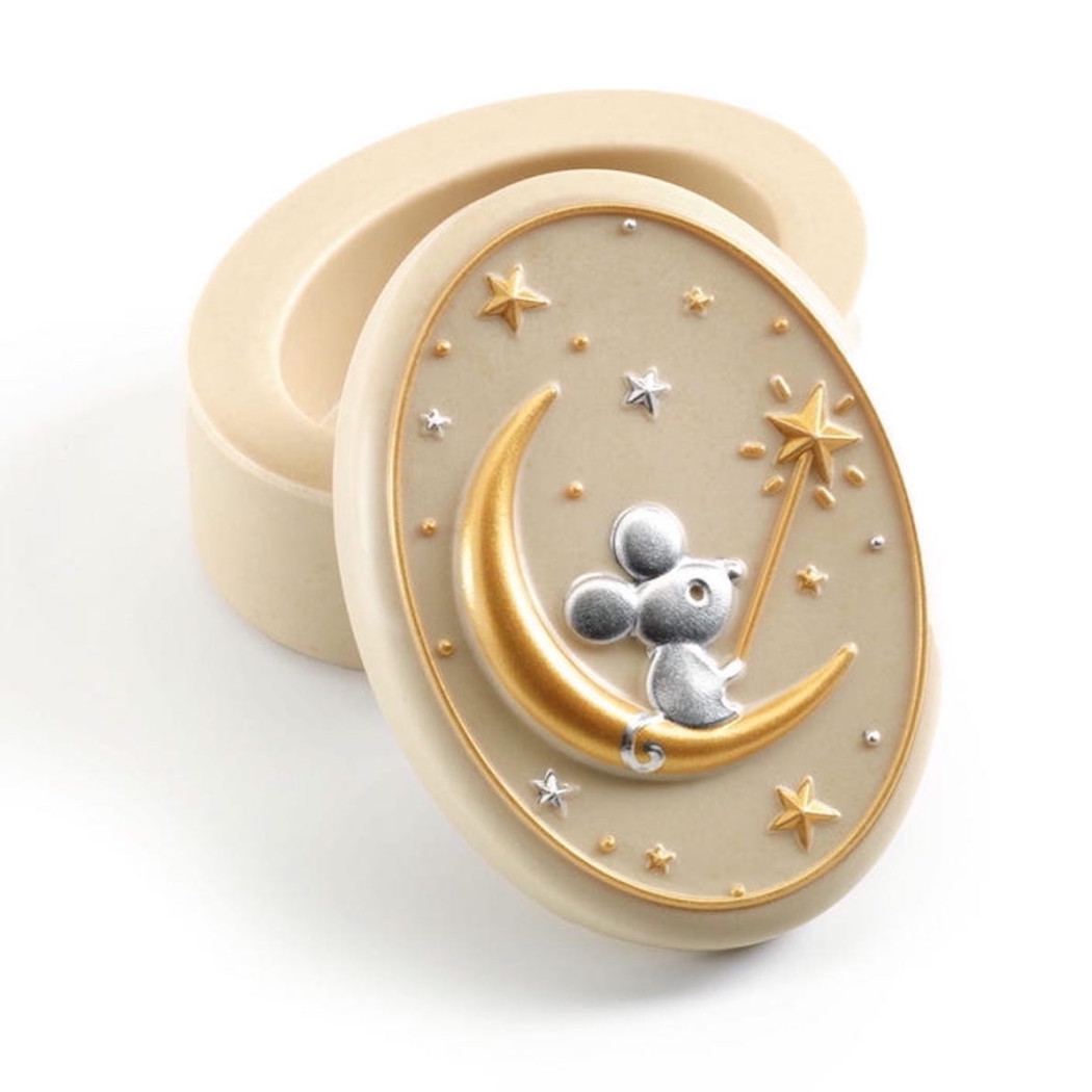 Kremowe Bambusowe Pudełko Na Mleczne Zęby - Djeco