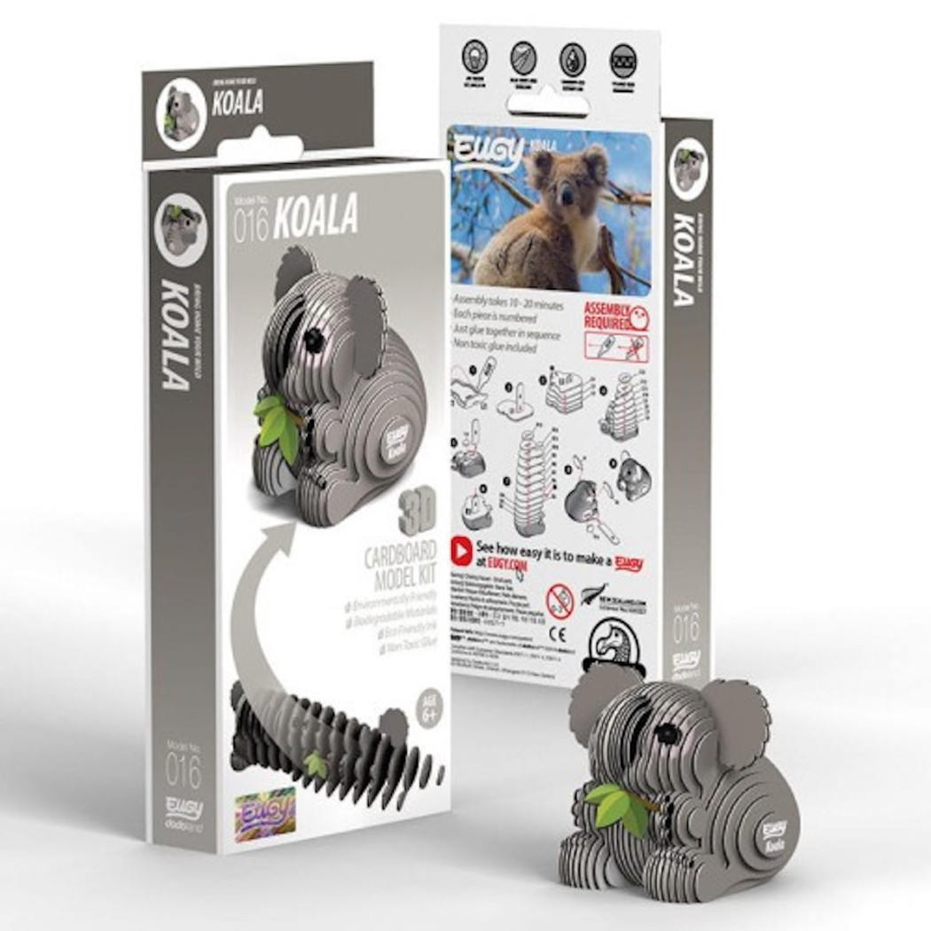 Koala - Eko Układanka 3D - Eugy