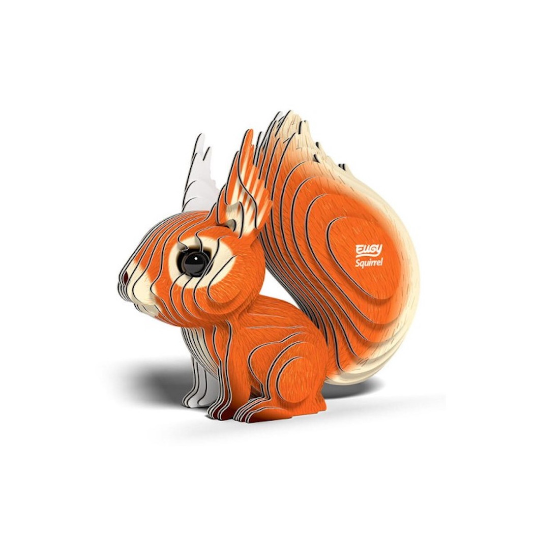 Wiewiórka - Eko Układanka 3D - Eugy
