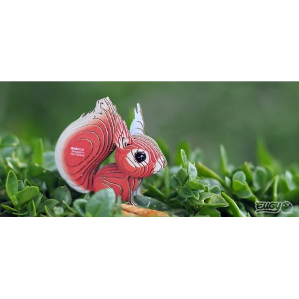 Wiewiórka - Eko Układanka 3D - Eugy