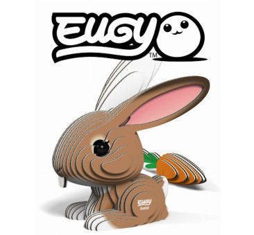 Królik - Eko Układanka 3D - Eugy