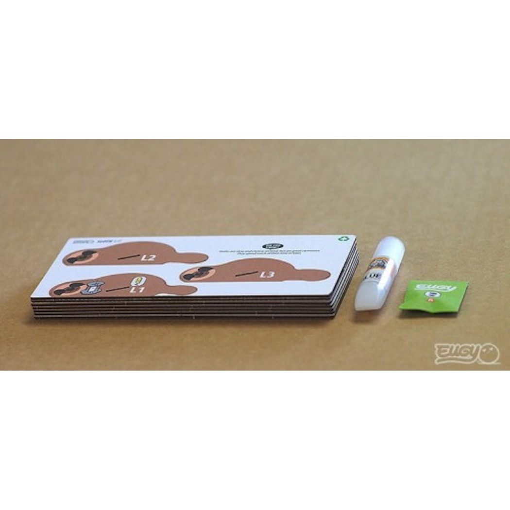 Leniwiec - Eko Układanka 3D - Eugy