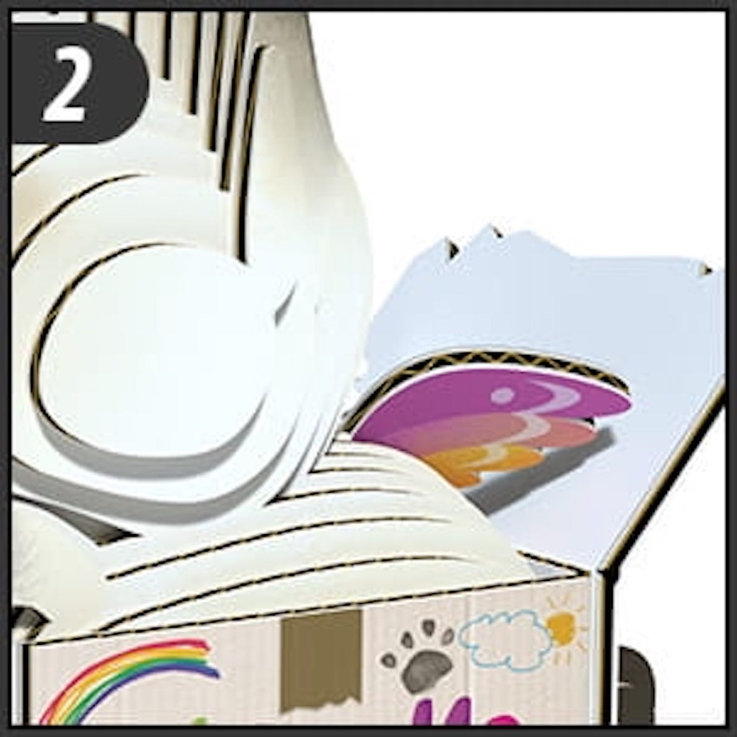 Kotek Syjamski Mocha - Eko Układanka 3D - Eugy