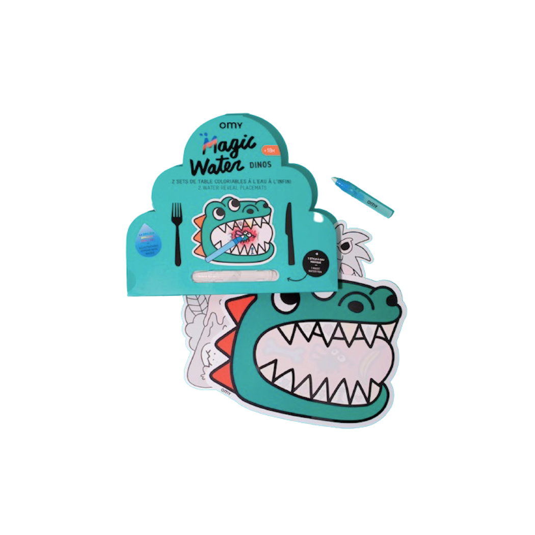 Dinozaury - Podkładki do Kolorowania na Stół - OMY