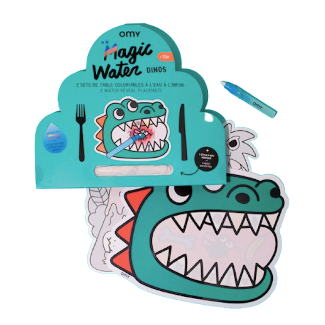 Dinozaury - Podkładki do Kolorowania na Stół - OMY