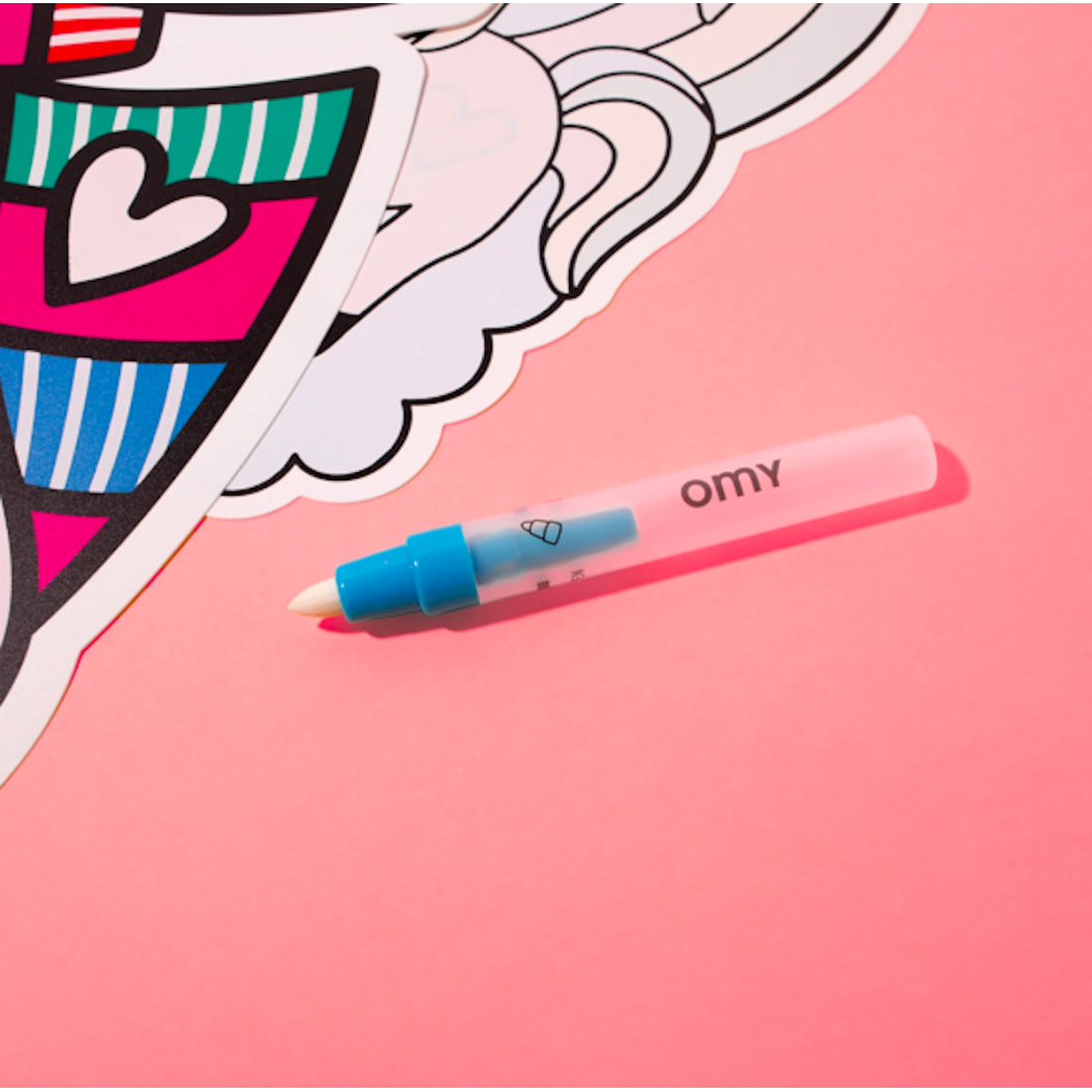 Jednorożce - Podkładki do Kolorowania na Stół - OMY