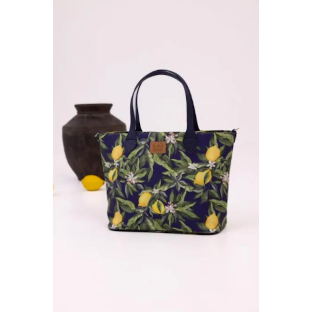 WYPRZEDAŻ Torba Dla Mamy Large Zip - Positano By Night - Premium - La Millou Feeria