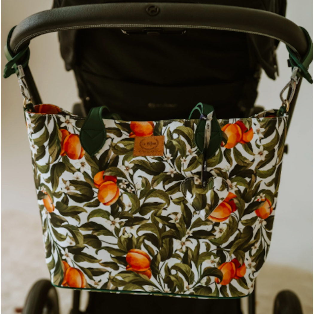 WYPRZEDAŻ Torba Dla Mamy Medium Zip - Positano - Premium - La Millou Feeria