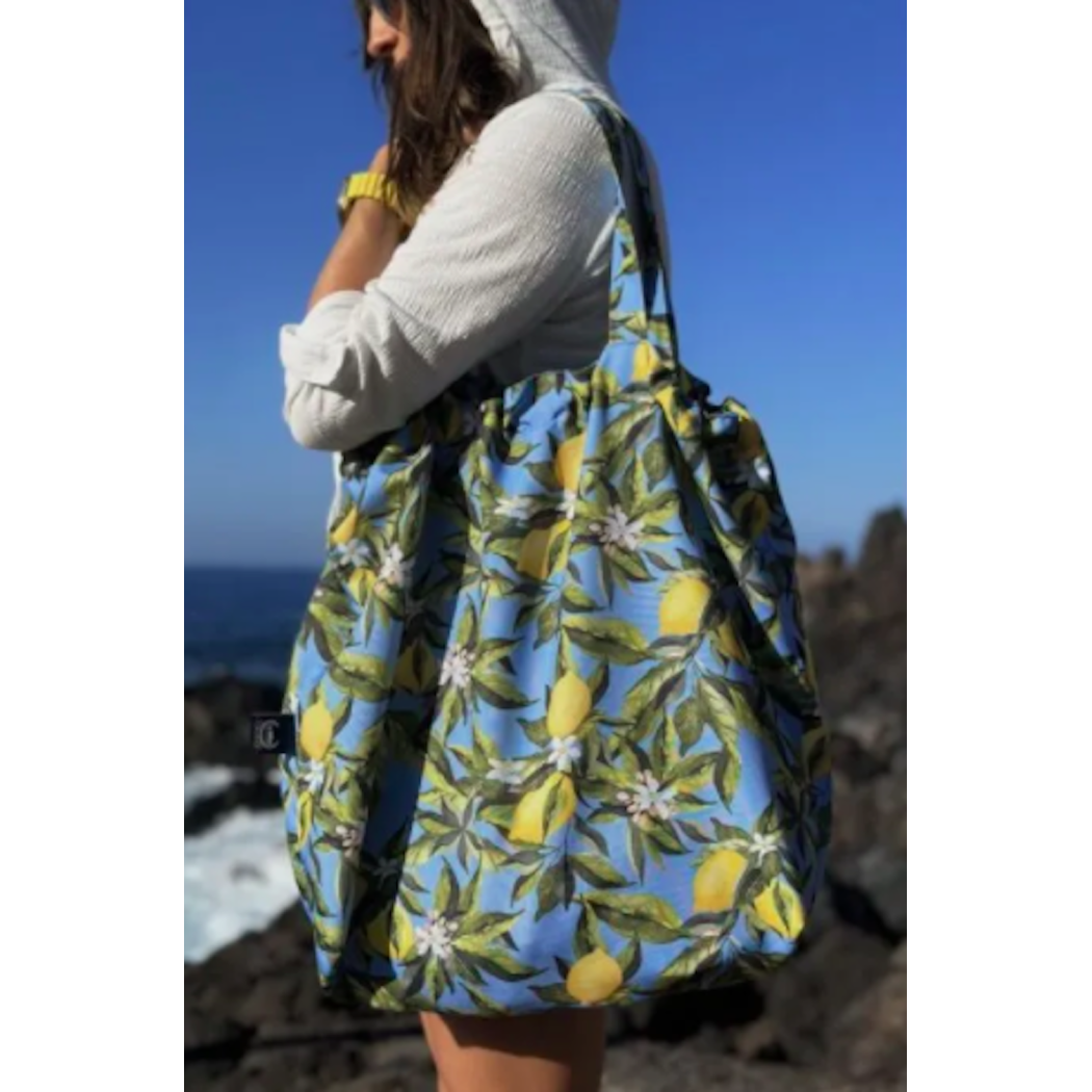 Positano By Night - Shopper Bag z Kieszonką - Torba na zakupy - La Millou