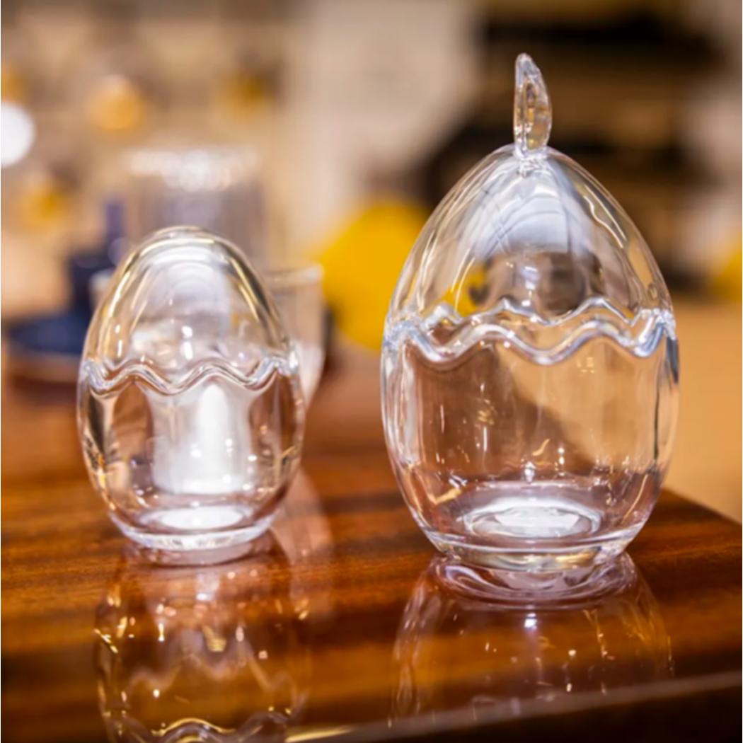 Jajko - Szklany Pojemnik - Altom Design