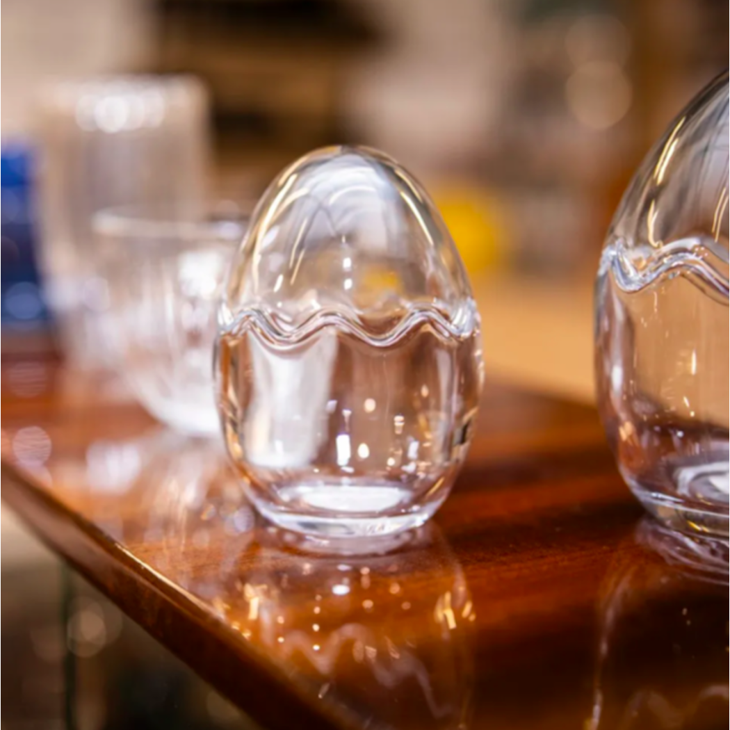 Jajko - Szklany Pojemnik - Altom Design