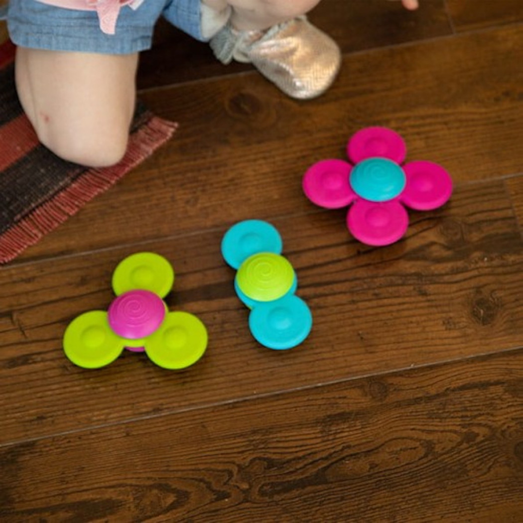 PROMOCJA Wirujące Przyssawki Whirly Squigz - Fat Brain Toys